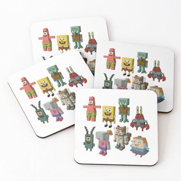 Item preview, SpongeBob Minecraft / Mr. Krabs / Squidward / SpongeBob SquarePants PACK designed and sold by DibujandoPorfa.