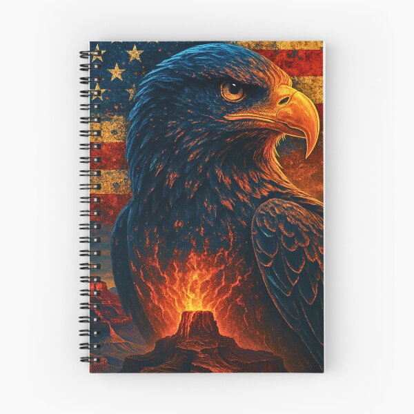 Item preview, Freedom Eagle | Grunge American Flag Canyon Patriotic Art designed and sold by DireBlaze.