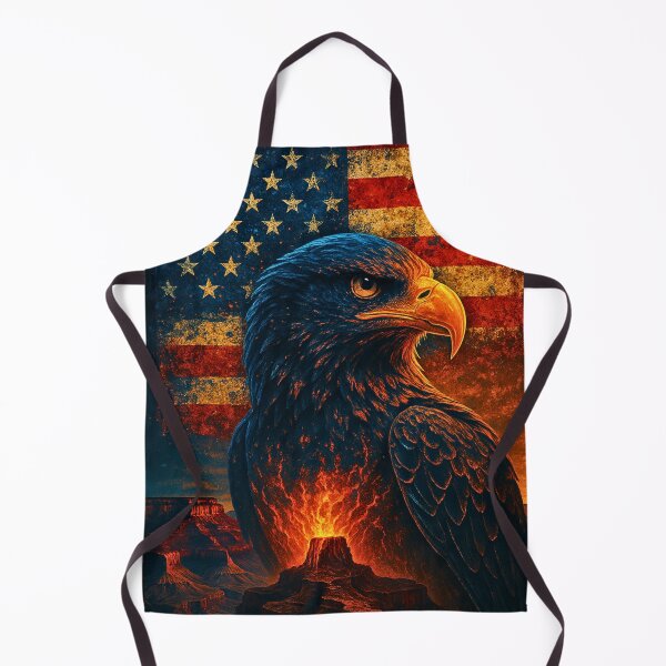 Item preview, Freedom Eagle | Grunge American Flag Canyon Patriotic Art designed and sold by DireBlaze.