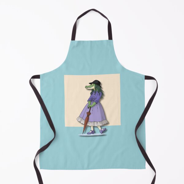 Item preview, Victorian Alligator Lady with Umbrella designed and sold by Zumansen.