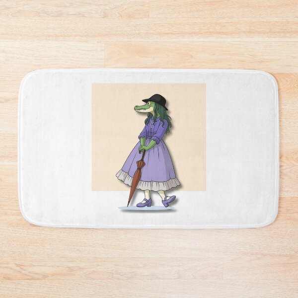 Item preview, Victorian Alligator Lady with Umbrella designed and sold by Zumansen.