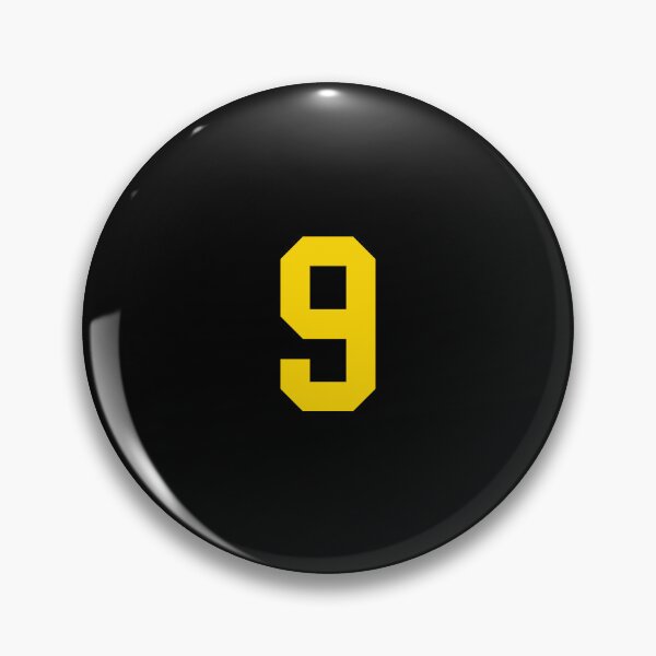 Item preview, Bold Yellow Sports Number 9 designed and sold by NECHSTORE.