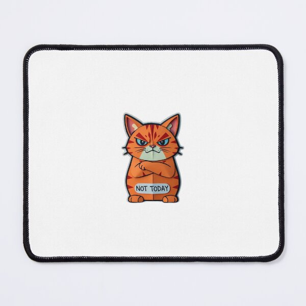 Item preview, Grumpy Sassy Cat Sticker - Funny Cat Meme Vinyl Decal designed and sold by sticklab06.