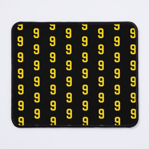 Item preview, Bold Yellow Sports Number 9 designed and sold by NECHSTORE.