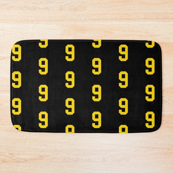 Item preview, Bold Yellow Sports Number 9 designed and sold by NECHSTORE.