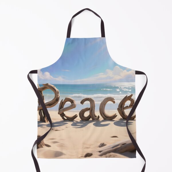 Item preview, Driftwood Message on Sandy Beach designed and sold by Roanemermaid.