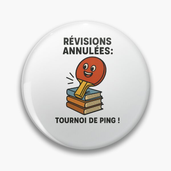 Artikelvorschau, Überarbeitungen abgesagt: Ping-Pong-Turnier! entworfen und verkauft von Ping Fun Factory.