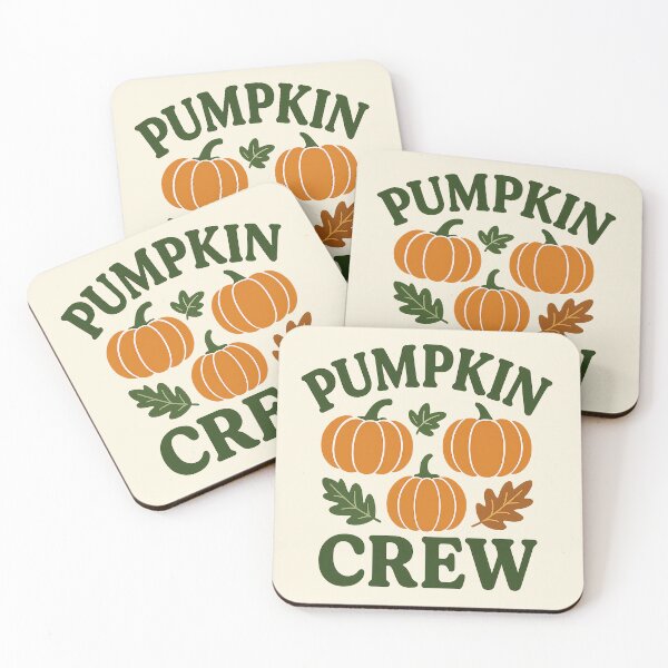 Item preview, Pumpkin Crew typography with pumpkins – isolated design designed and sold by GabbyKI261.