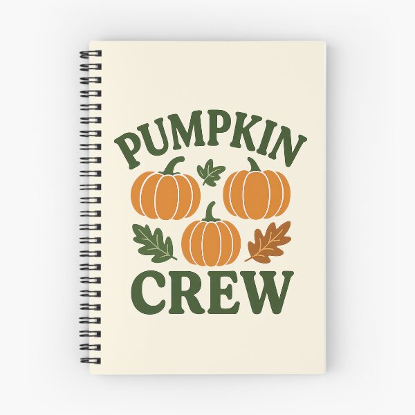 Item preview, Pumpkin Crew typography with pumpkins – isolated design designed and sold by GabbyKI261.