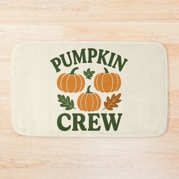 Item preview, Pumpkin Crew typography with pumpkins – isolated design designed and sold by GabbyKI261.