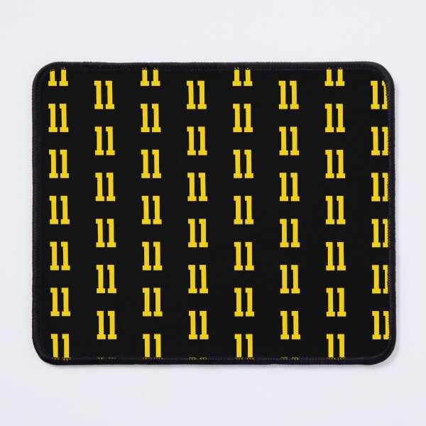 Item preview, Bold Yellow Sports Number 11 designed and sold by NECHSTORE.