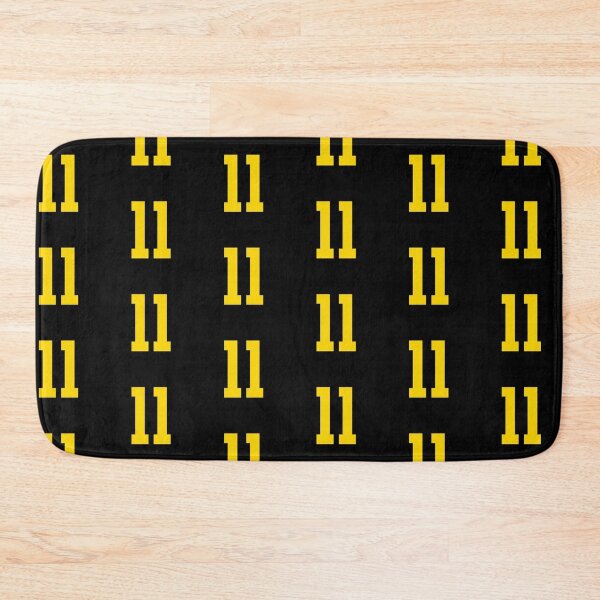 Item preview, Bold Yellow Sports Number 11 designed and sold by NECHSTORE.