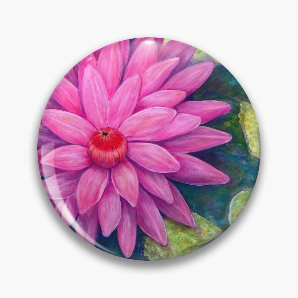 Item preview, Pink Tropical Water Lily designed and sold by robinpaints.