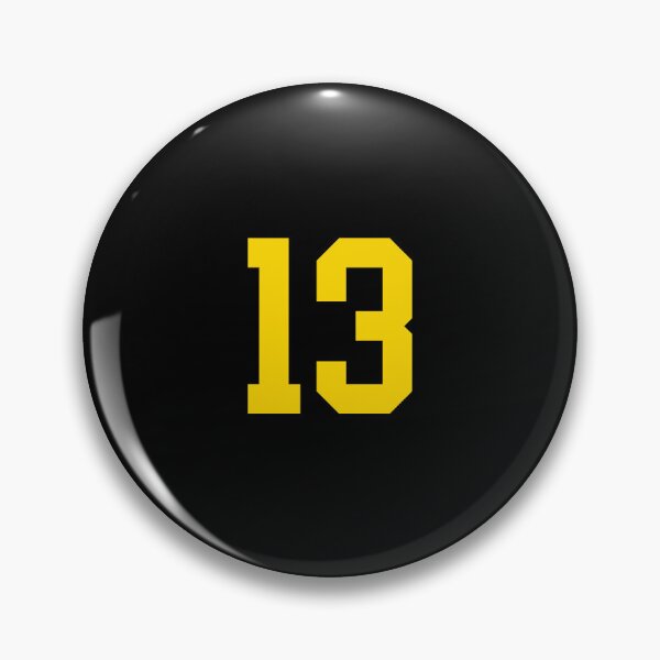 Item preview, Bold Yellow Sports Number 13 designed and sold by NECHSTORE.