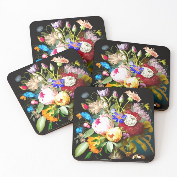 Item preview, Lush bouquet of flowers in the style of Flemish old masters fashionable stylish New Look designed and sold by G-M-Designs.