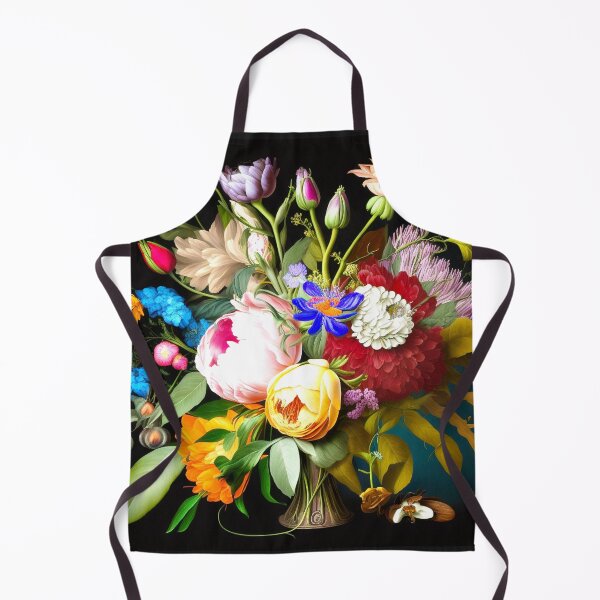 Item preview, Lush bouquet of flowers in the style of Flemish old masters fashionable stylish New Look designed and sold by G-M-Designs.