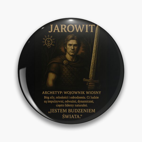 Item preview, Jarowit the Warrior of Spring Slavic Zodiac, Description (March 31 - April 22) designed and sold by Myth-LegendArt.