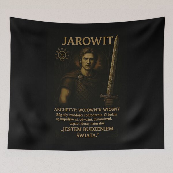 Item preview, Jarowit the Warrior of Spring Slavic Zodiac, Description (March 31 - April 22) designed and sold by Myth-LegendArt.
