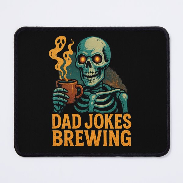 Item preview, Dad Jokes Brewin, Funny Halloween Coffee Tee for Dad Joke Lovers Classic T-Shirt  designed and sold by podlook.