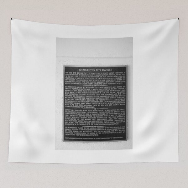 Item preview, Charleston City Market Historical Plaque designed and sold by Cynthia48.
