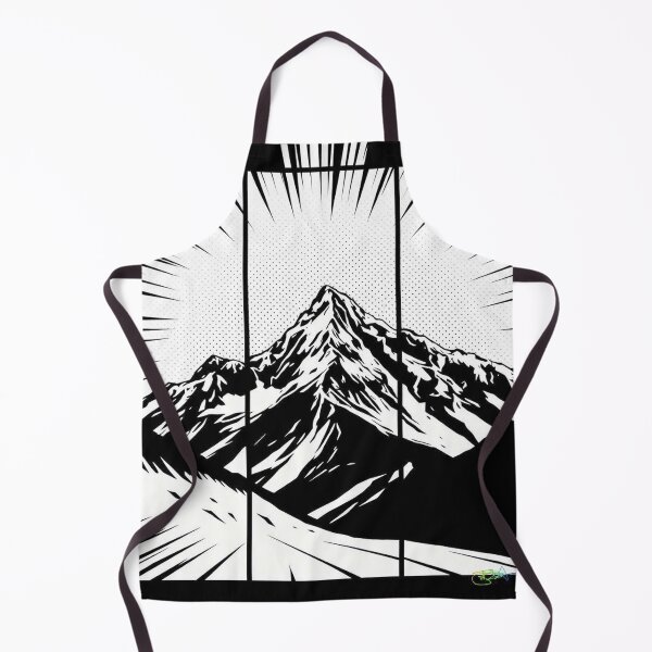 Item preview, Zenith Radiance – Explosive Mountain Burst - Pop Art Mountain Landscape Love designed and sold by Benito Del Ray.