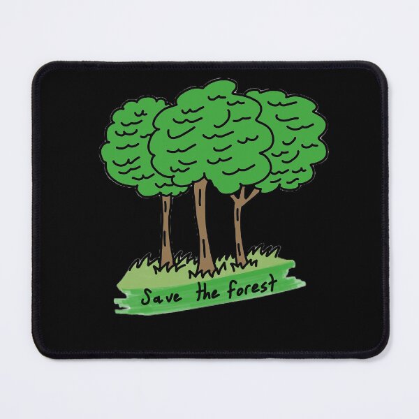 Item preview, “Save the Forest – Eco Friendly Nature Art” designed and sold by art-tur-design.