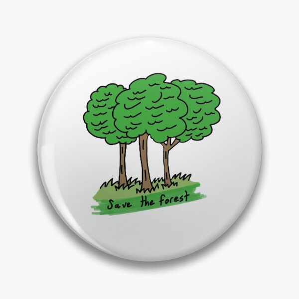 Item preview, “Save the Forest – Eco Friendly Nature Art” designed and sold by art-tur-design.
