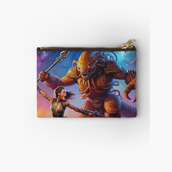 Item preview, Fantasy Barbarian Princess of Mars, a goddess with a spear designed and sold by Vintage Designs +.