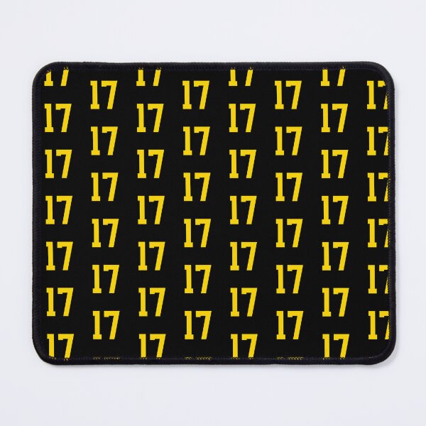 Item preview, Bold Yellow Sports Number 17 designed and sold by NECHSTORE.