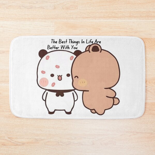 Item preview, The Best Things In Life Are Better With You Bubu Dudu Panda And Brownie Bear Couple 2026 designed and sold by OceanLiveArts.
