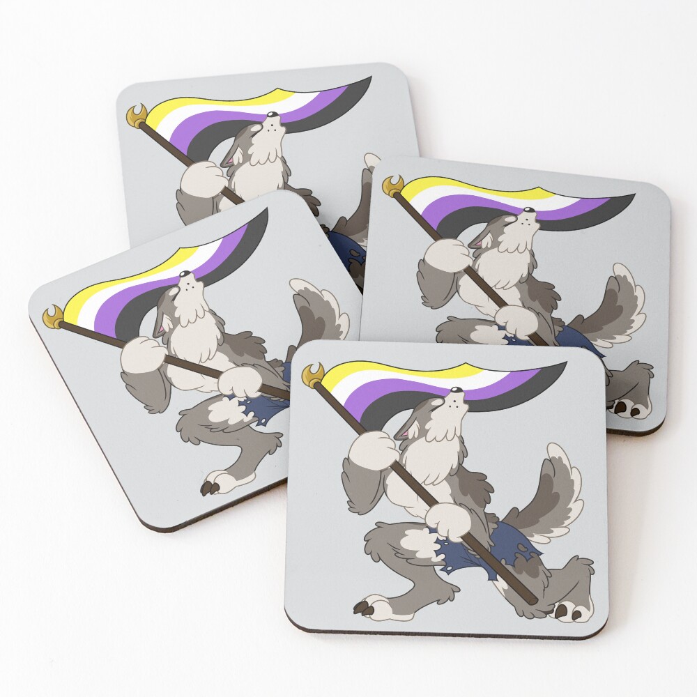 Item preview, Coasters (Set of 4) designed and sold by ThatRadFailure.