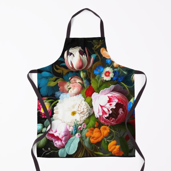 Item preview, Lush bouquet of flowers in the style of Flemish old masters fashionable stylish New Look designed and sold by G-M-Designs.