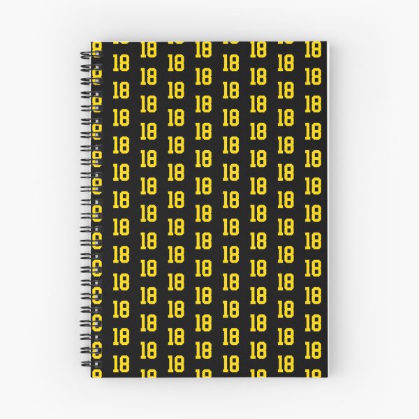 Item preview, Bold Yellow Sports Number 18 designed and sold by NECHSTORE.