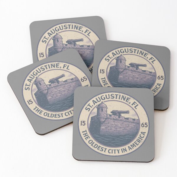 Item preview, St. Augustine, FL – The Oldest City in America Vintage Design designed and sold by AandZNoveltee.