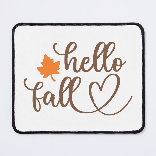 Item preview, Hello fall - Cory Autumn Leaf Design designed and sold by designsoftinaa.