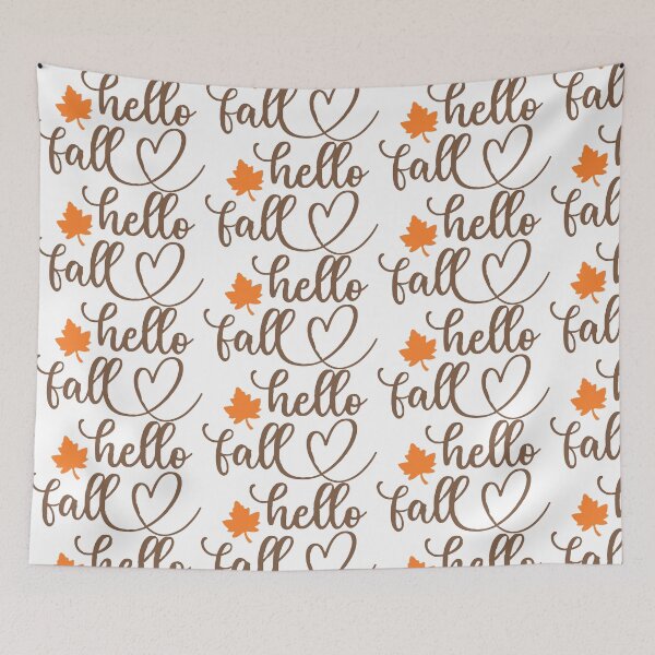 Item preview, Hello fall - Cory Autumn Leaf Design designed and sold by designsoftinaa.