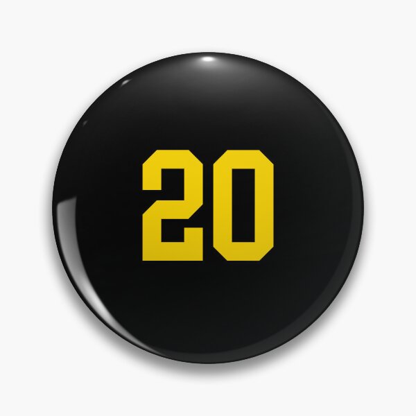 Item preview, Bold Yellow Sports Number 20 designed and sold by NECHSTORE.