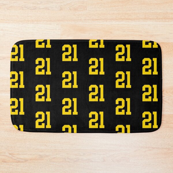 Item preview, Bold Yellow Sports Number 21 designed and sold by NECHSTORE.