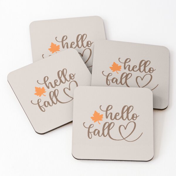 Item preview, Hello fall - Cory Autumn Leaf Design (Beige) designed and sold by designsoftinaa.