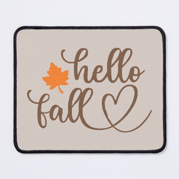 Item preview, Hello fall - Cory Autumn Leaf Design (Beige) designed and sold by designsoftinaa.