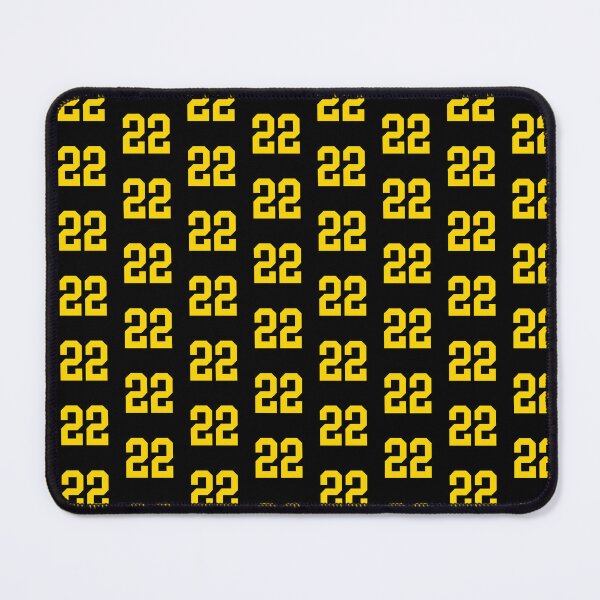 Item preview, Bold Yellow Sports Number 22 designed and sold by NECHSTORE.