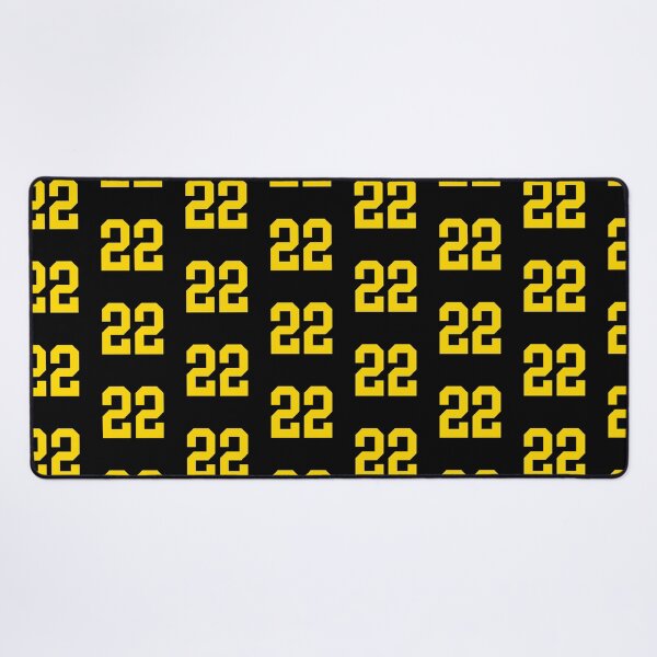 Item preview, Bold Yellow Sports Number 22 designed and sold by NECHSTORE.