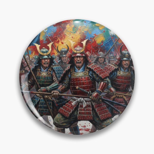 Item preview, A group of valiant samurai designed and sold by PrintYourStyle.
