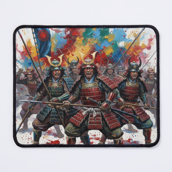 Item preview, A group of valiant samurai designed and sold by PrintYourStyle.