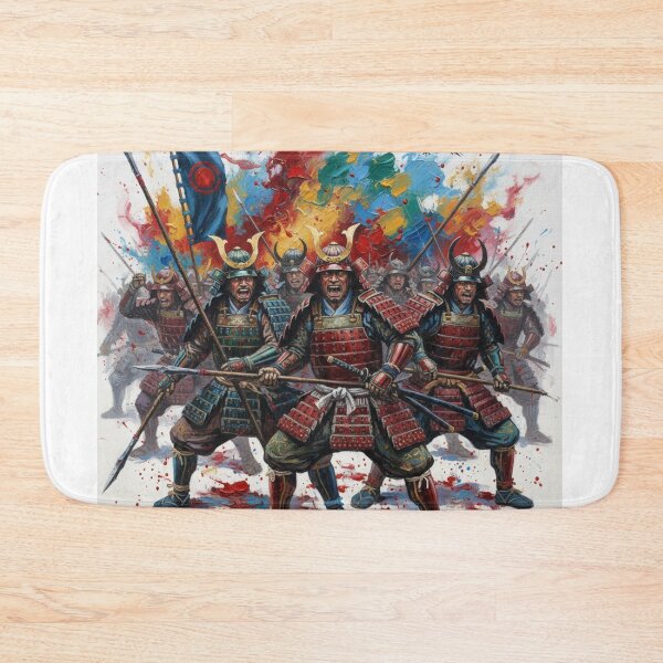 Item preview, A group of valiant samurai designed and sold by PrintYourStyle.