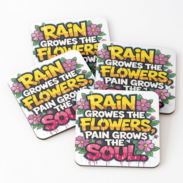 Item preview, Rain grows the flowers. Pain grows the soul. designed and sold by zakarov27.