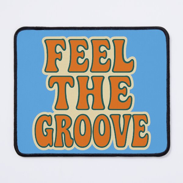 Item preview, Feel The Groove Retro Typography Funky Music Design designed and sold by ArtComixHaven.