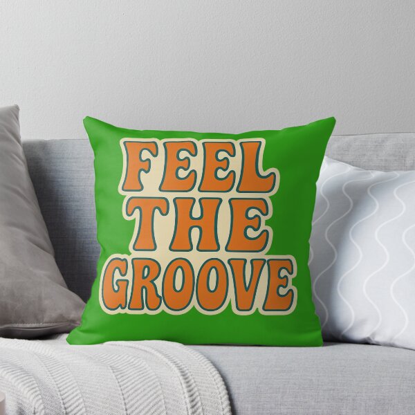 Item preview, Feel The Groove Retro Typography Funky Music Design designed and sold by ArtComixHaven.
