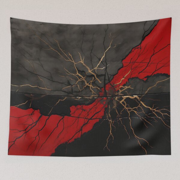 Item preview, Abstract Cracked Terrain Art designed and sold by anytka.