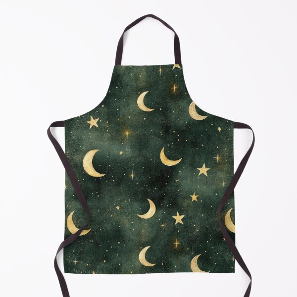 Item preview, Night Forest Dark Green Watercolor Sky All Over designed and sold by Feeling Artsy.